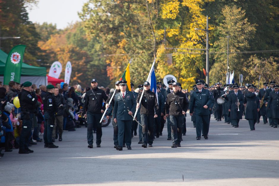 Kaune – didžiulė policijos šventė: pasitiko pramogų gausa