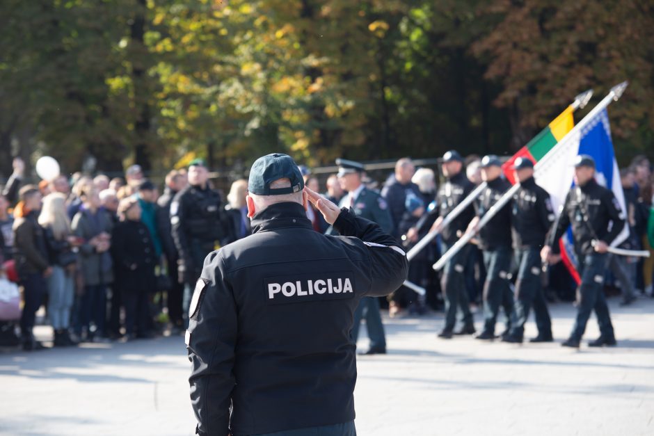 Kaune – didžiulė policijos šventė: pasitiko pramogų gausa