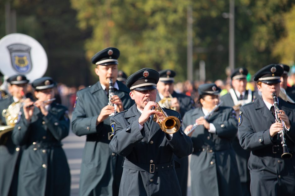 Kaune – didžiulė policijos šventė: pasitiko pramogų gausa