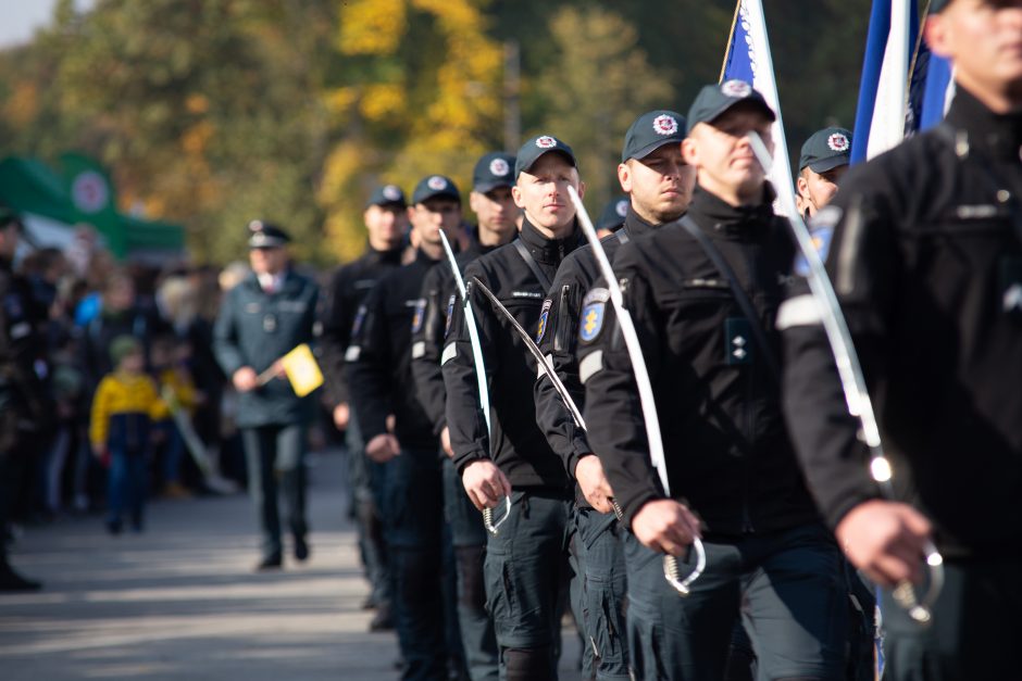 Kaune – didžiulė policijos šventė: pasitiko pramogų gausa