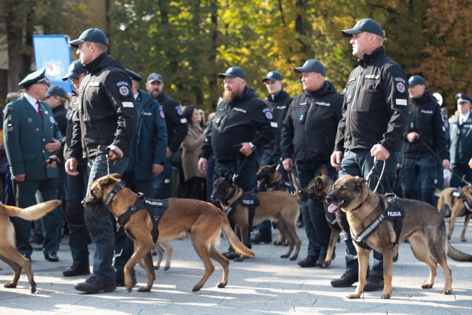 Kaune – didžiulė policijos šventė: pasitiko pramogų gausa