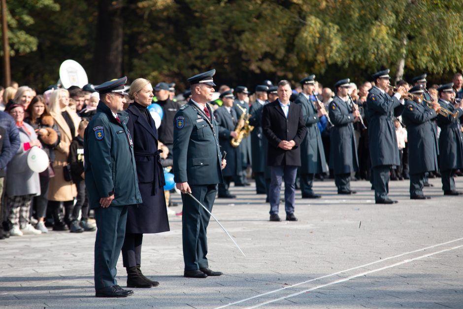 Kaune – didžiulė policijos šventė: pasitiko pramogų gausa