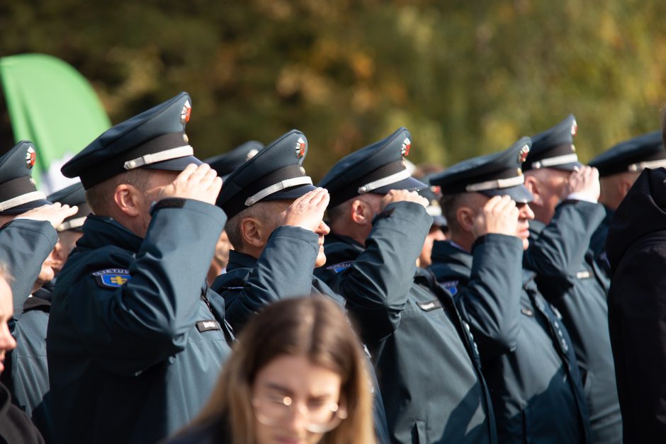 Kaune – didžiulė policijos šventė: pasitiko pramogų gausa