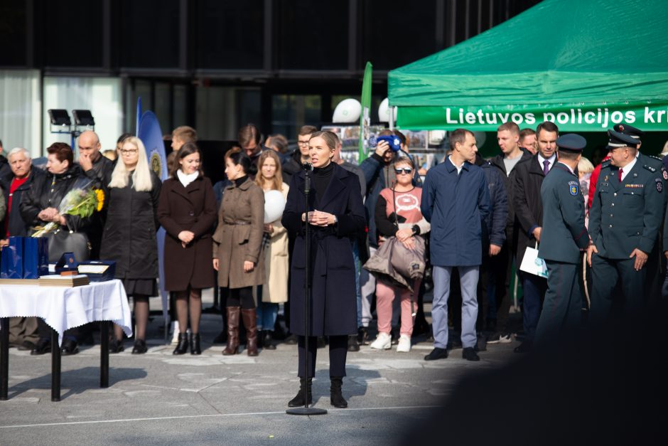 Kaune – didžiulė policijos šventė: pasitiko pramogų gausa