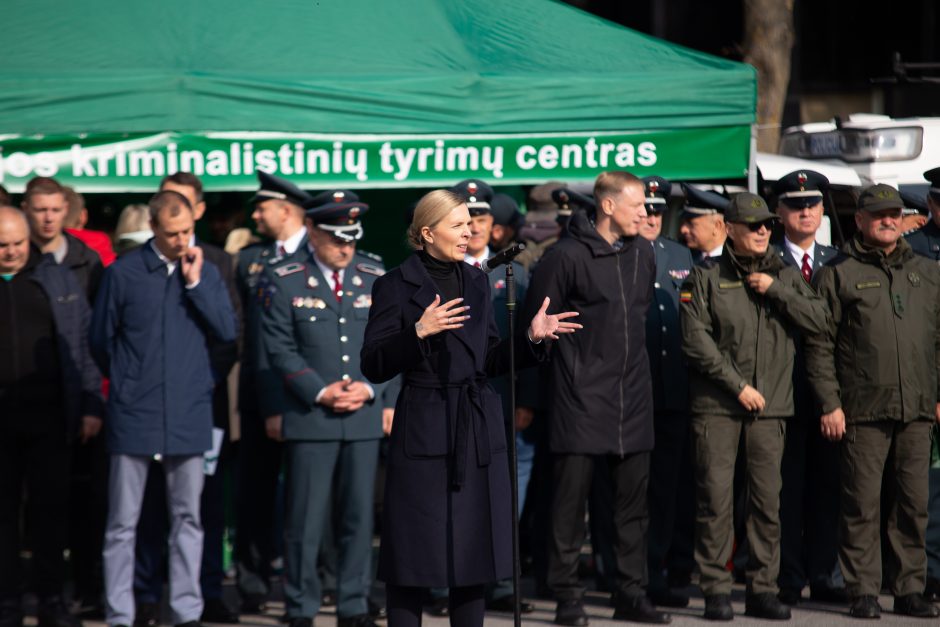 Kaune – didžiulė policijos šventė: pasitiko pramogų gausa