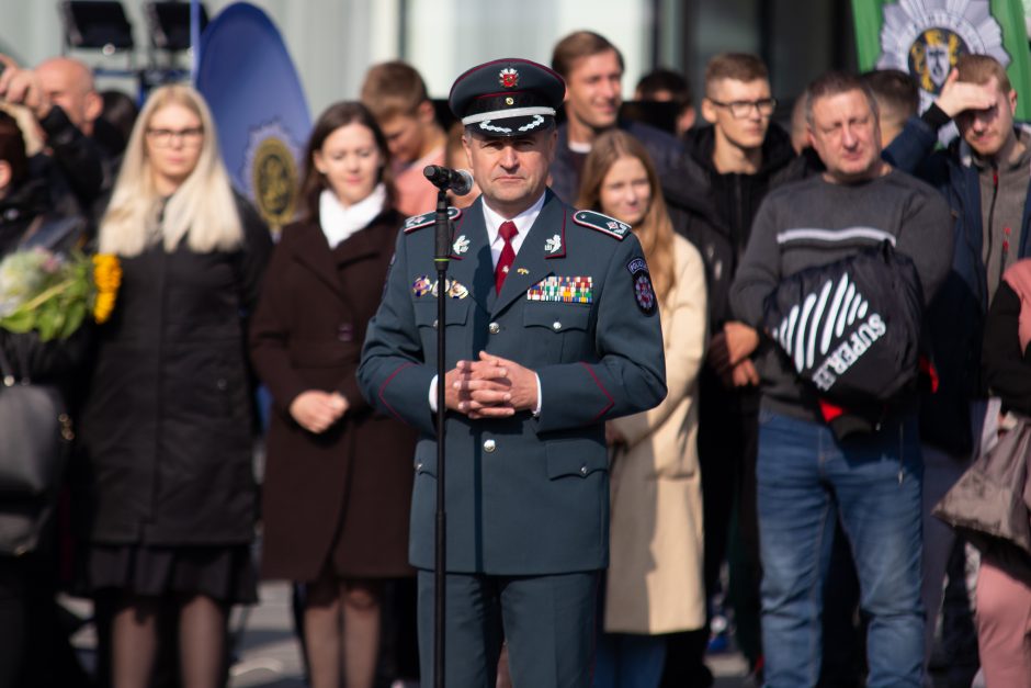 Kaune – didžiulė policijos šventė: pasitiko pramogų gausa