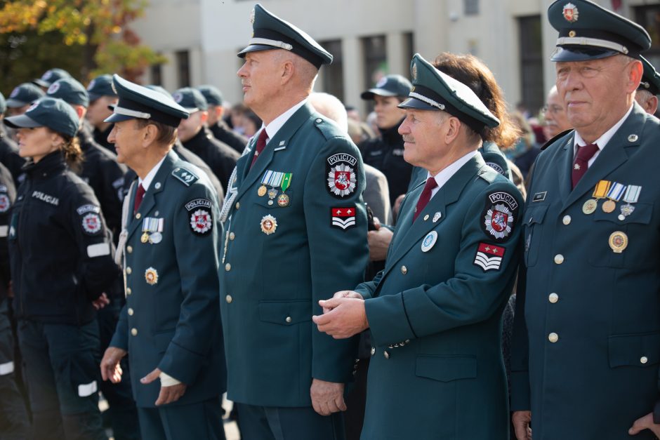 Kaune – didžiulė policijos šventė: pasitiko pramogų gausa