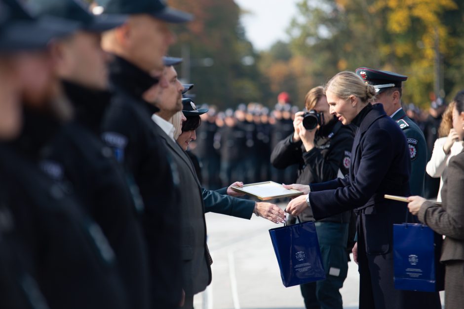 Kaune – didžiulė policijos šventė: pasitiko pramogų gausa