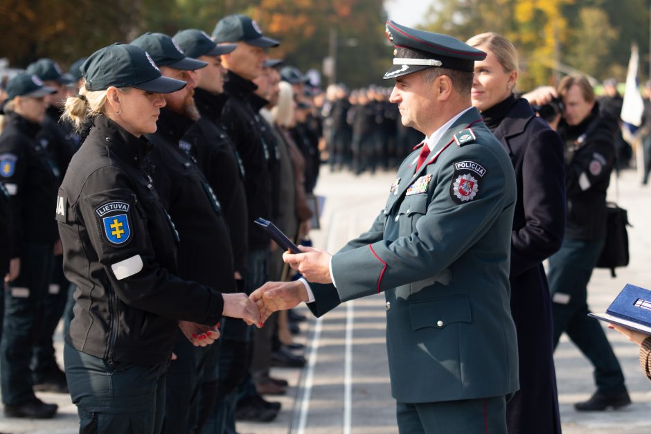 Kaune – didžiulė policijos šventė: pasitiko pramogų gausa