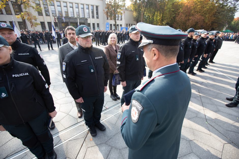 Kaune – didžiulė policijos šventė: pasitiko pramogų gausa