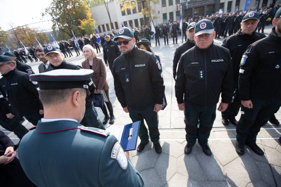 Kaune – didžiulė policijos šventė: pasitiko pramogų gausa