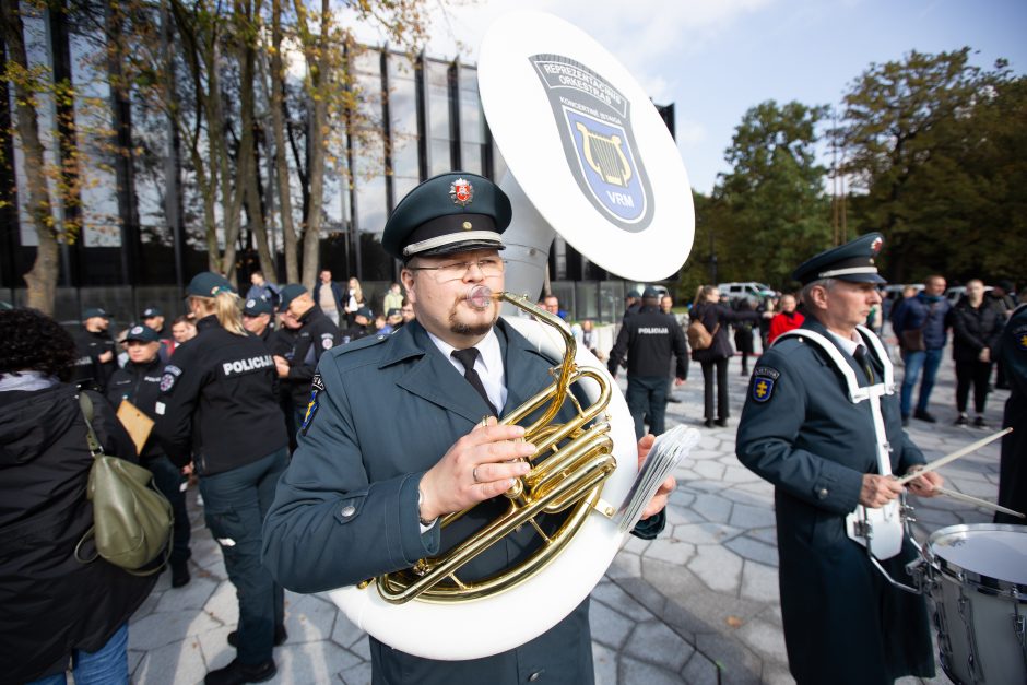 Kaune – didžiulė policijos šventė: pasitiko pramogų gausa