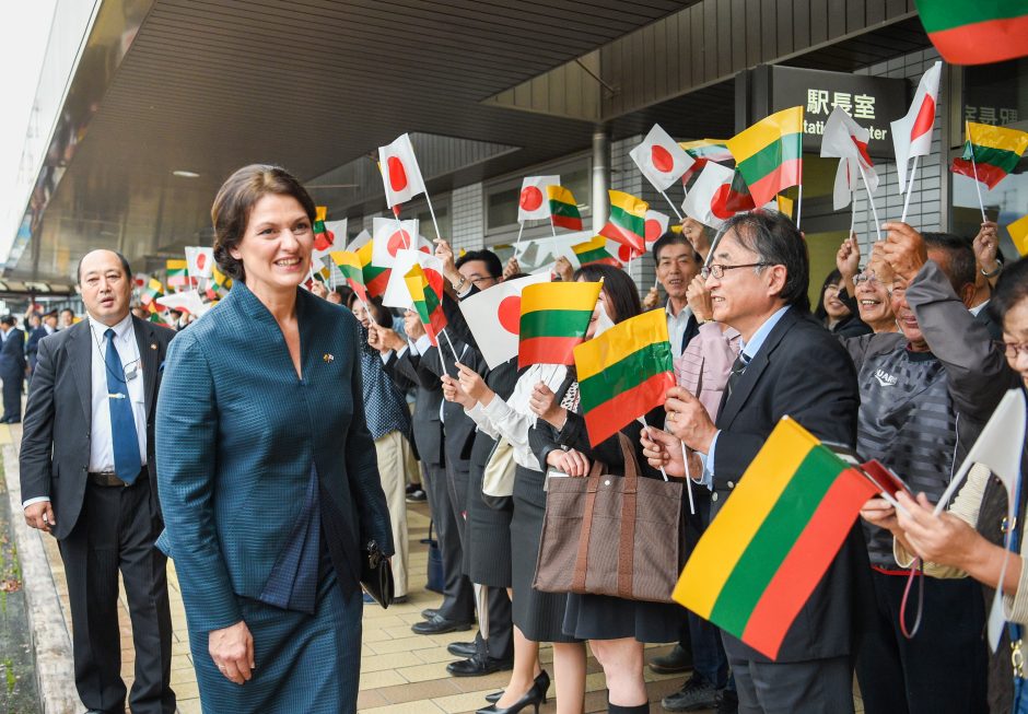 G. Nausėda pagerbė žydų gelbėtojo japonų diplomato Č. Sugiharos atminimą