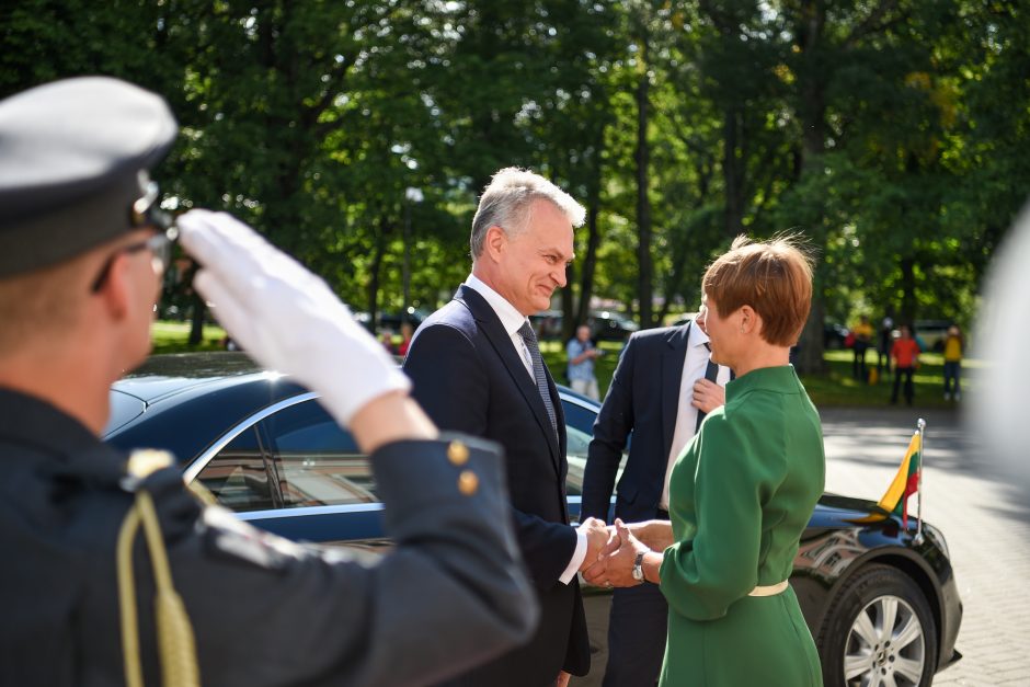 G. Nausėda Estijoje pasiūlė atkurti Baltijos šalių prezidentų susitikimą