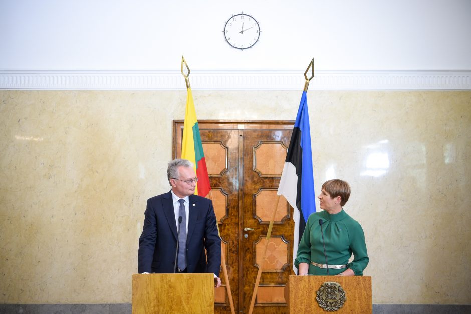 G. Nausėda Estijoje pasiūlė atkurti Baltijos šalių prezidentų susitikimą