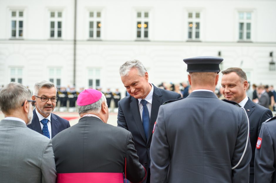 G. Nausėda kviečia Lenkijos banką į Lietuvą