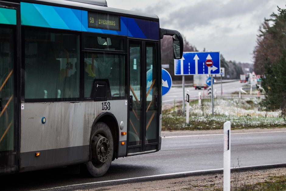 Vilniaus policija tikrina sostinės viešąjį transportą