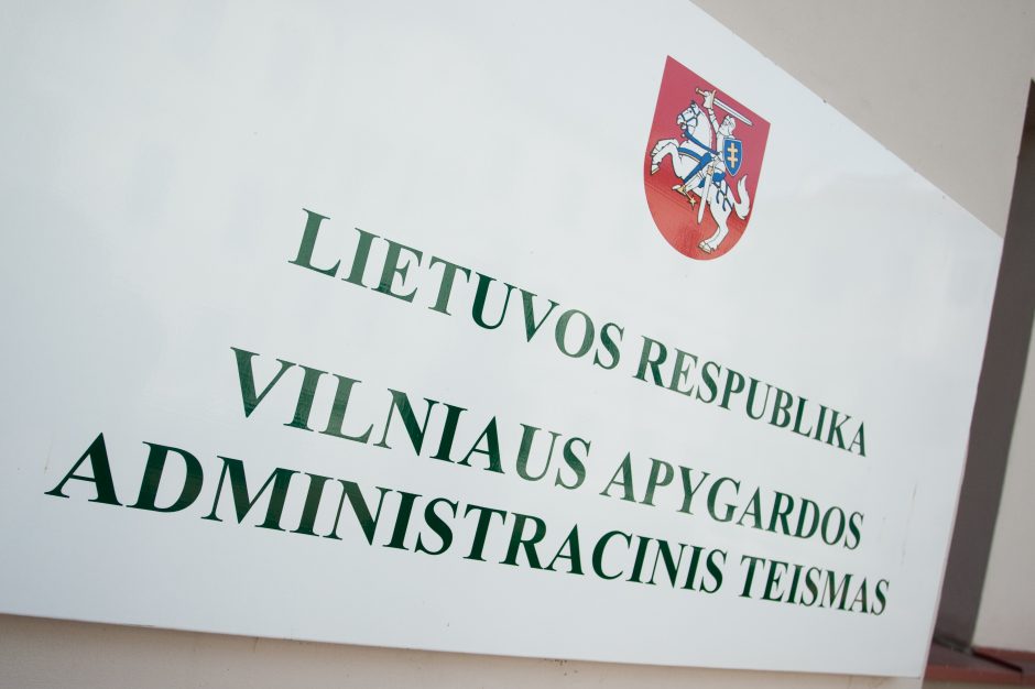 Vilniaus apygardos administracinį teismą palieka S. Jacinevičienė-Baltaduonė 