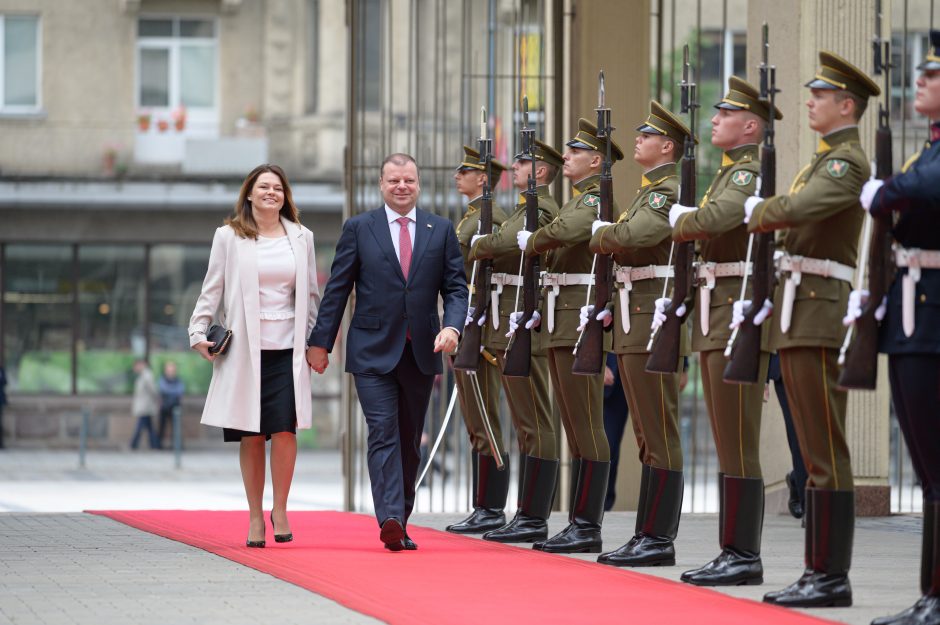 S. Skvernelis tikisi, kad G. Nausėda vienys, o ne skaldys