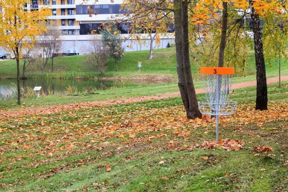 Dovana Vilniui – pirmasis diskgolfo aikštynas 