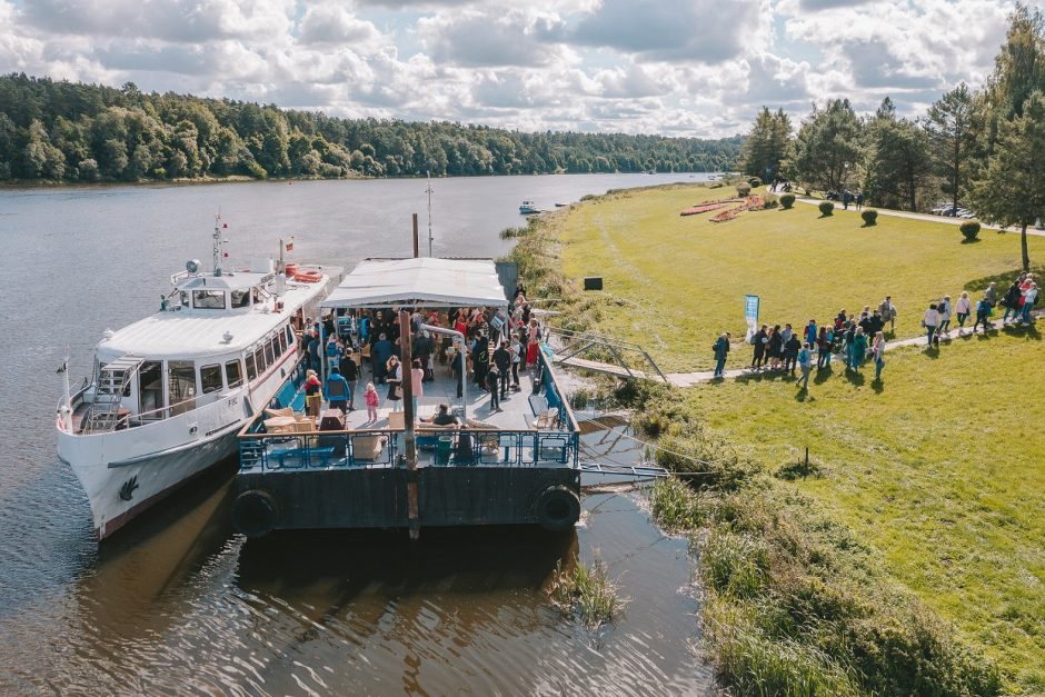 Birštone atidaryta keleivinių laivų prieplauka