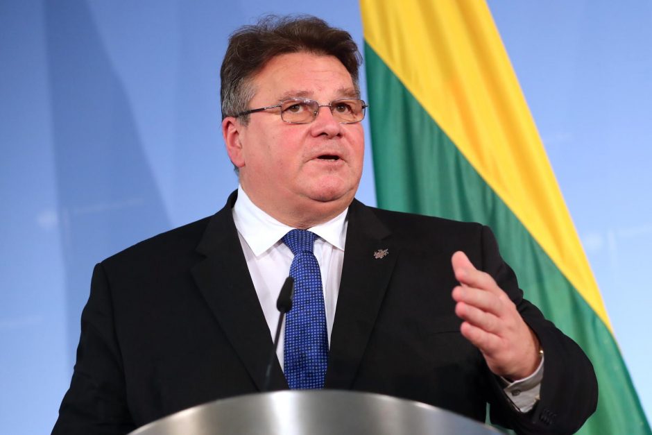 L. Linkevičius: pritariame siekiui išplėsti sankcijas Baltarusijos režimui