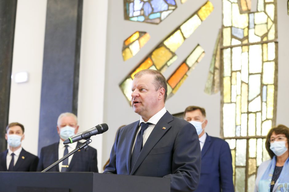 Naujos Seimo frakcijos seniūnu išrinktas S. Skvernelis