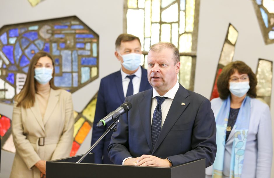 Naujos Seimo frakcijos seniūnu išrinktas S. Skvernelis