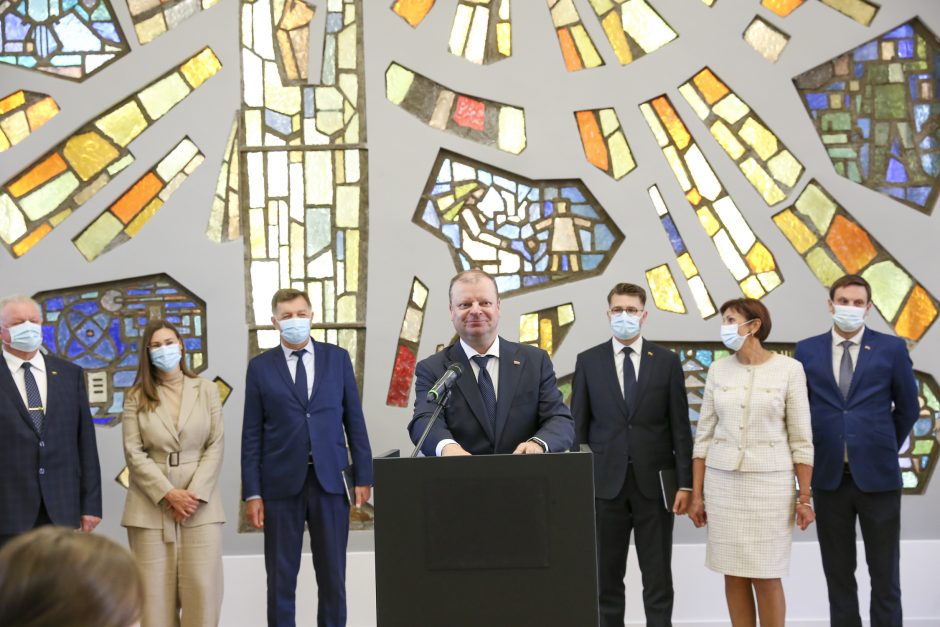 Naujos Seimo frakcijos seniūnu išrinktas S. Skvernelis