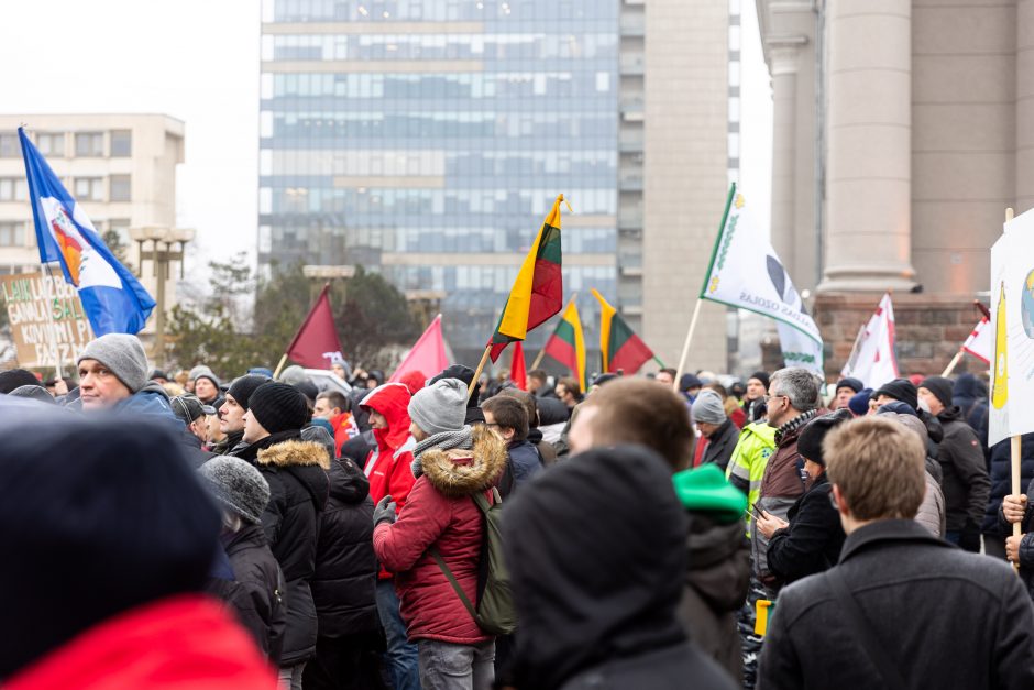 Sausio 13-osios minėjimas – triukšmingas: premjerė kalbą sakė su ašarom, protestuotojai rėkė „Gėda!“