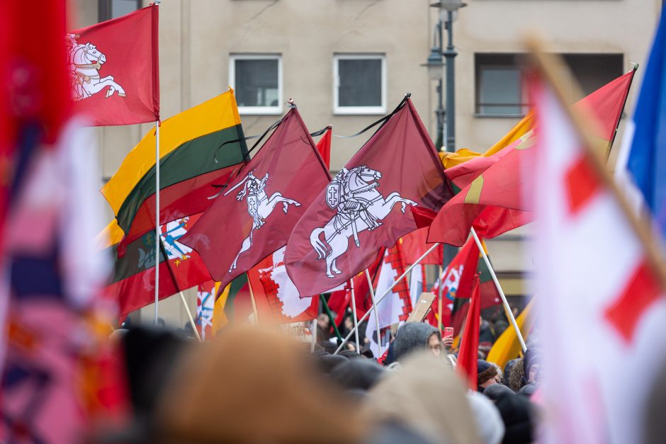 Sausio 13-osios minėjimas – triukšmingas: premjerė kalbą sakė su ašarom, protestuotojai rėkė „Gėda!“