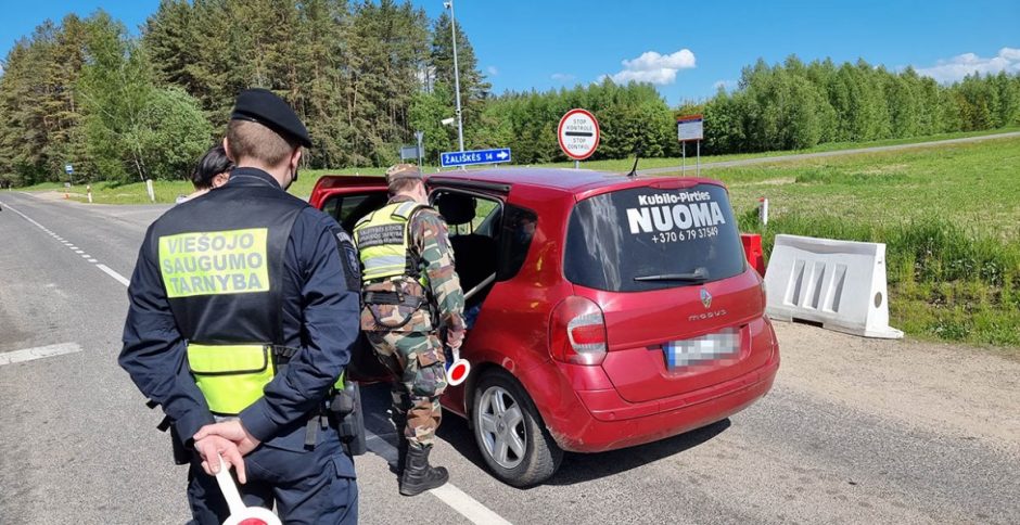 Saugoti Baltarusijos sieną pasieniečiams padeda Viešojo saugumo tarnyba