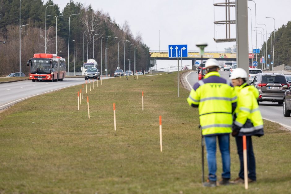 Vilniuje tvarkomos gatvės, bus įrengti beveik 5 km naujų dviračių takų