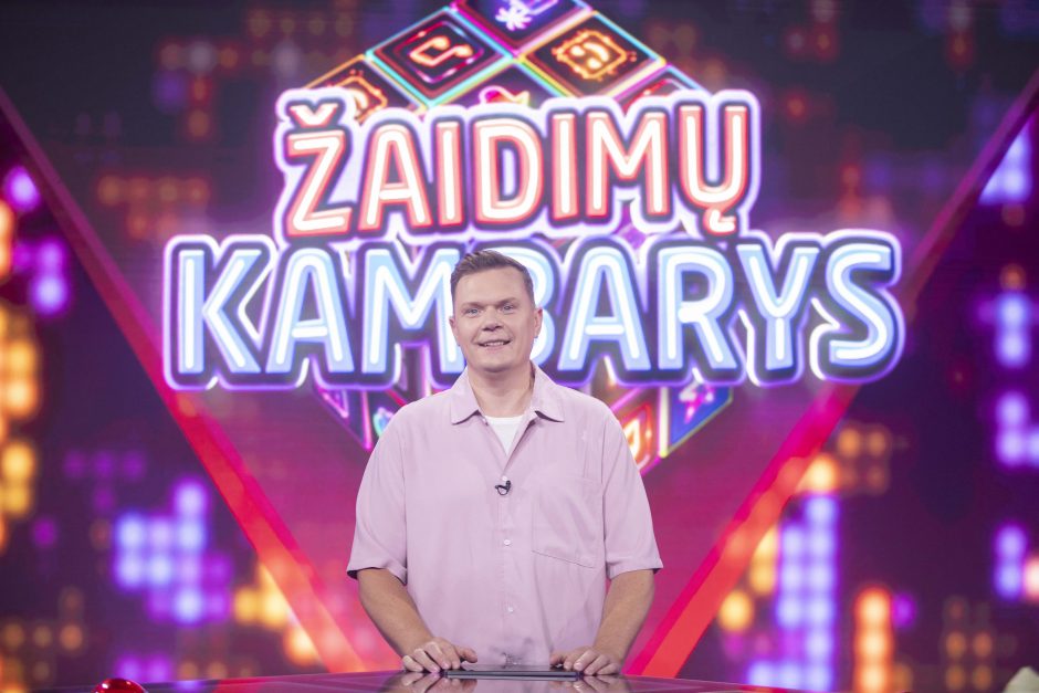 M. Stasiulis: „Žaidimų kambary“ atpalaiduosite visus savo raumenis