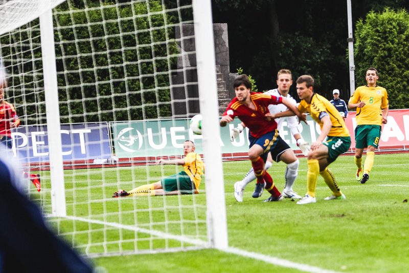 Europos U-19 futbolo čempionatas: Lietuva - Ispanija