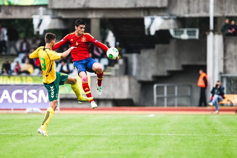 Europos U-19 futbolo čempionatas: Lietuva - Ispanija