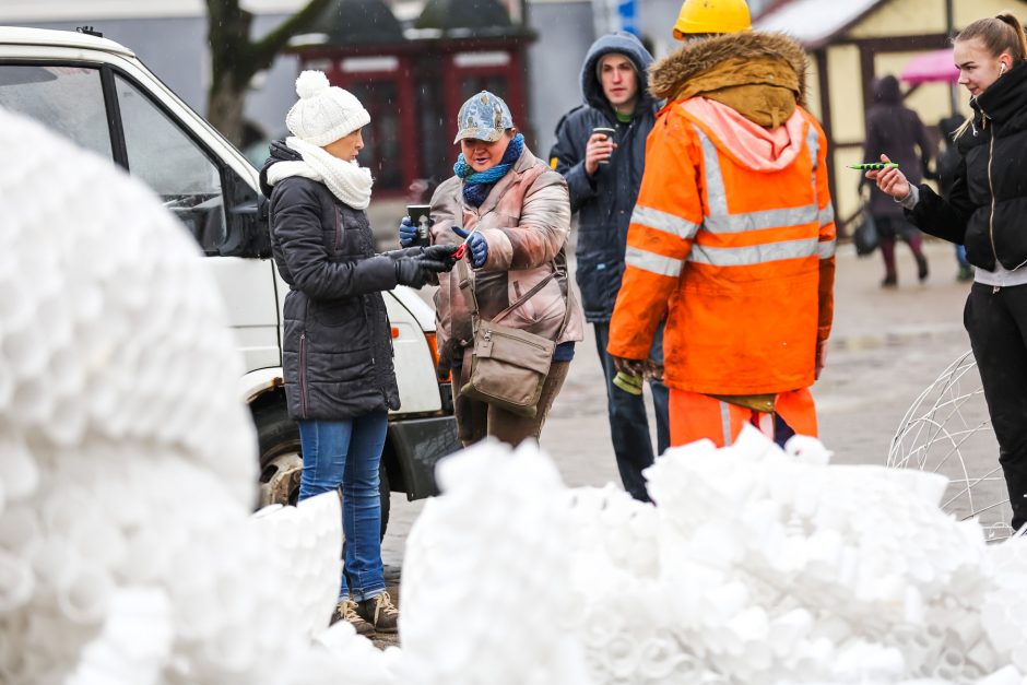 Iš gražiausios Lietuvos eglės liko tik gražus prisiminimas