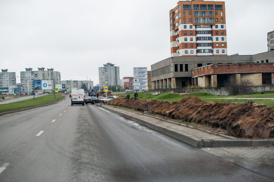 Kalėdinė dovana Šilainių gyventojams – gatvių žibintai