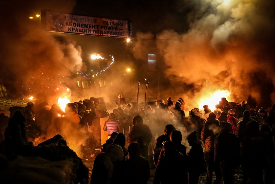 Kijeve protestuotojų veiksmai aktyvėja