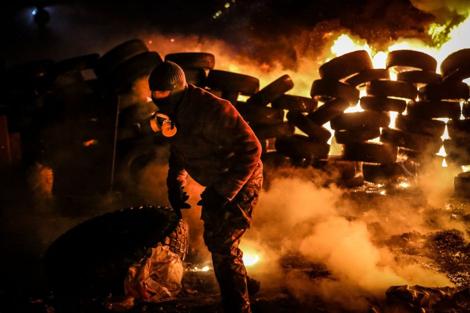 Kijeve protestuotojų veiksmai aktyvėja