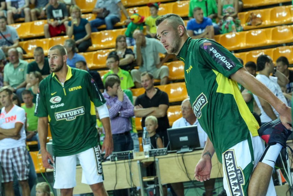 Lietuvos krepšininkai siekia dar kartą parklupdyti belgus