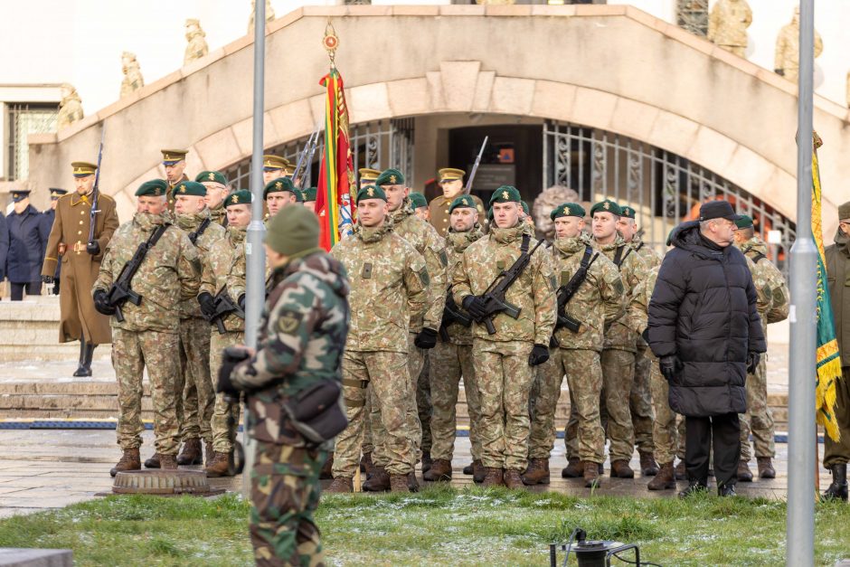 Kaunas paminėjo Lietuvos kariuomenės dieną