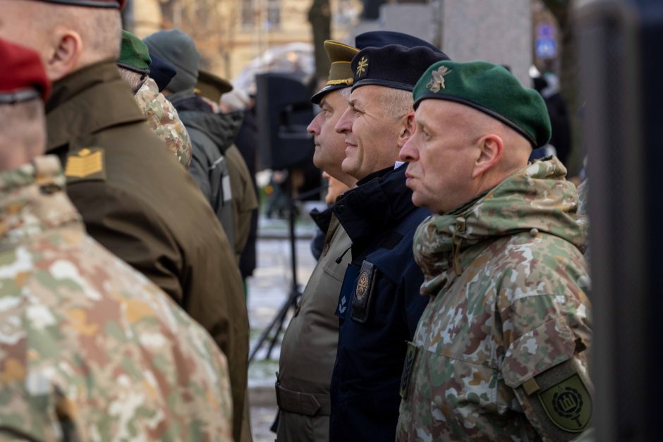 Kaunas paminėjo Lietuvos kariuomenės dieną