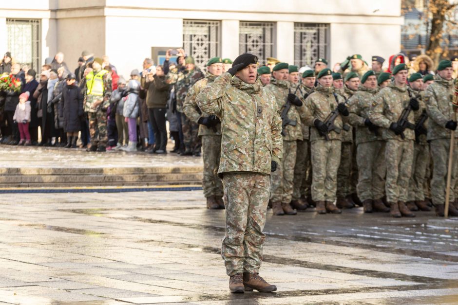 Kaunas paminėjo Lietuvos kariuomenės dieną