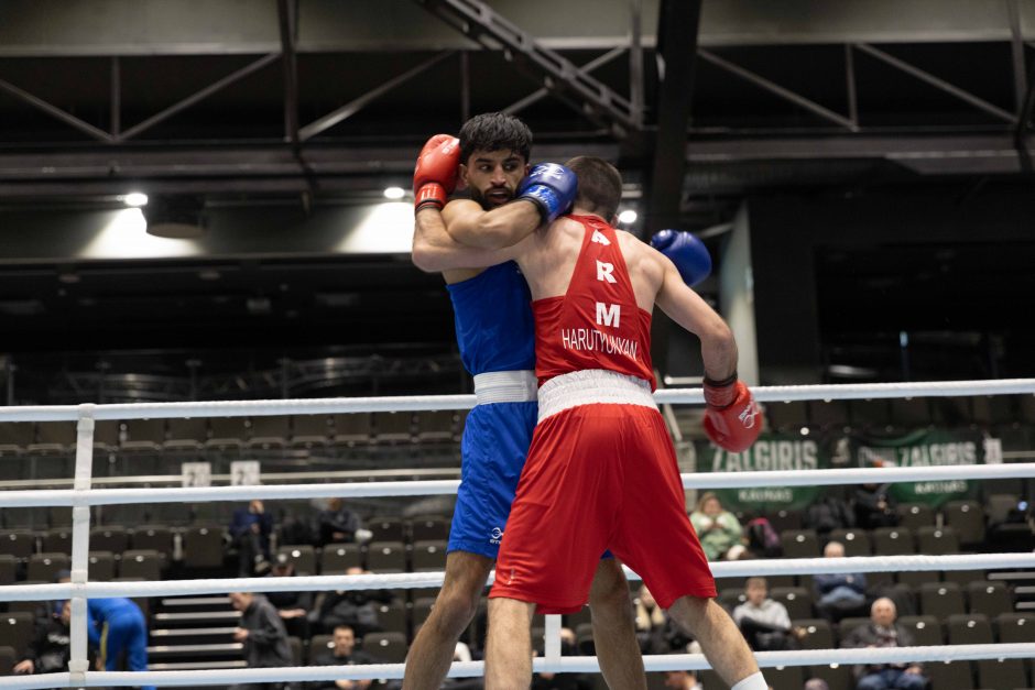 A. Šociko bokso turnyro pusfinalio kovos