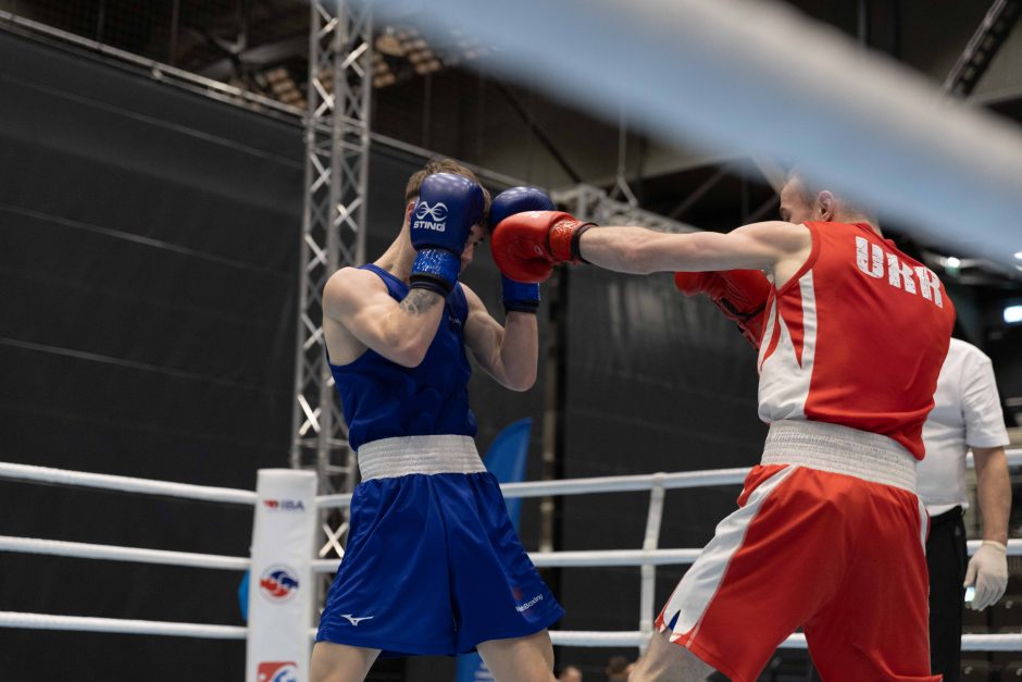 A. Šociko bokso turnyro pusfinalio kovos