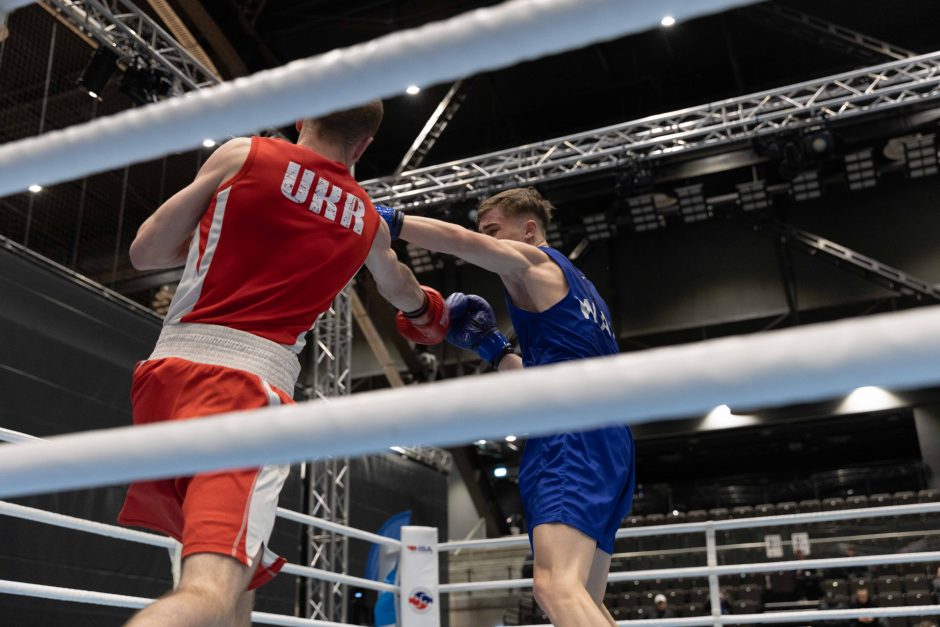 A. Šociko bokso turnyro pusfinalio kovos