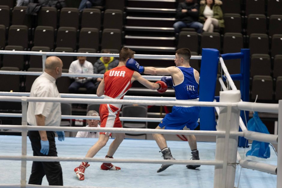 A. Šociko bokso turnyro pusfinalio kovos