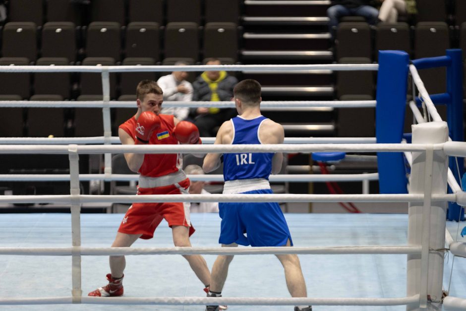 A. Šociko bokso turnyro pusfinalio kovos