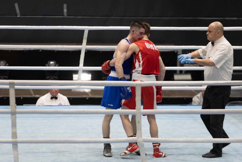 A. Šociko bokso turnyro pusfinalio kovos